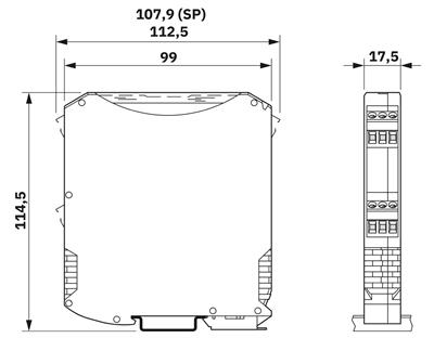 Phoenix Contact 2811394 MACX MCR-T-UI-UP - Sıcaklık ölçüm transdüseri