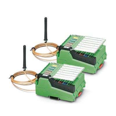 Phoenix Contact 2884208 ILB BT ADIO MUX-OMNI | Wireless MUX Seti | 16 DI / 16 DO + 2 AI / 2 AO