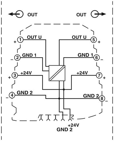 Phoenix Contact 2902822 MINI MCR-SL-CVS-24-5-10-NC - Sabit gerilim kaynağı
