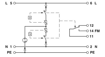 Phoenix Contact 2907916 PLT-SEC-T3-24-FM-UT Tip 3 Aşırı Gerilim Koruma Cihazı 24V AC/DC