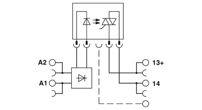 Phoenix Contact 2967840 PLC-OSC- 24DC/230AC/ 1 - Solid-state röle modülü