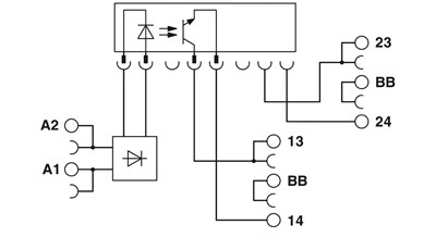 Phoenix Contact 2982786 PLC-OSC- 24DC/ 24DC/ 5/ACT - Solid-state röle modülü