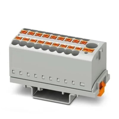 Phoenix Contact 3273110 PTFIX 6/18X2,5-NS35 GY Dağıtım Bloğu  | 19 Bağlantı, 690V
