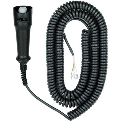 Pilz 401112 PIT en1.1a-5m-s 3 Kademeli İzin Verme Anahtarı 5m Sarmal Kablo
