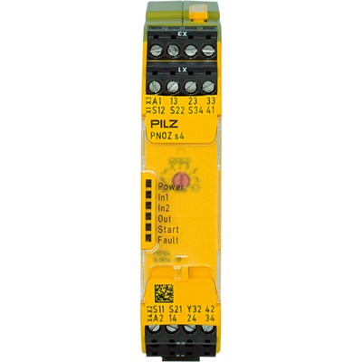 PİLZ-750104 PNOZ s4 24VDC 3 n/o 1 n/c-PNOZsigma emniyet rölesi