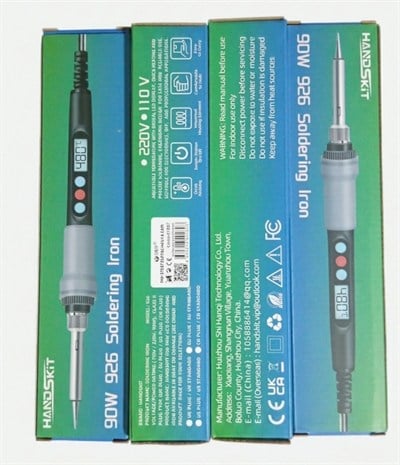 Powermaster PM-37867 90W Dijital Ayarlanabilir Isılı Lehim Makinesi Kalem Havya