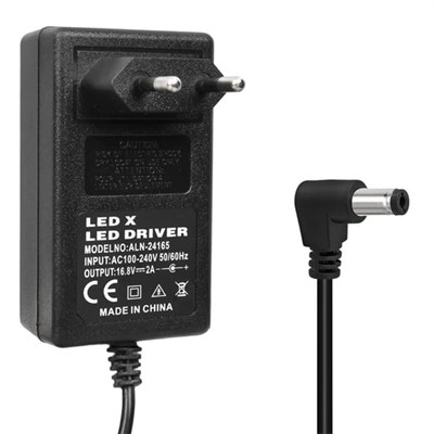 Powermaster PM-5284 16.8 Volt - 2 Amper - 33.6 Watt 5.5*2.5 Mm L Uçlu Şarjlı Matkap Adaptörü