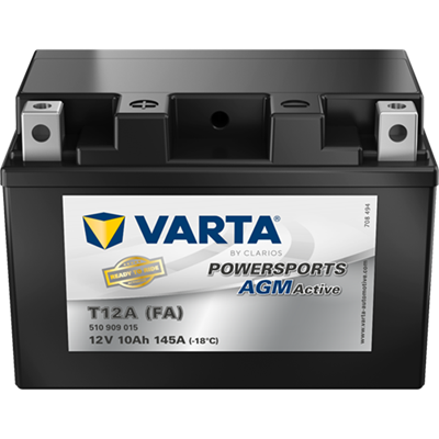 Powersports AGM Active 12V 10Ah 145 A – T12A (FA) | Motosiklet & ATV Aküsü