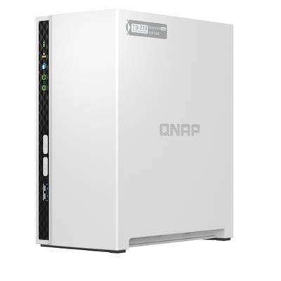 QNAP TS-233 2GB 2 Disk Yuvalı NAS | 2x20TB Destek, Gigabit Ethernet, USB 3.0 & 2.0