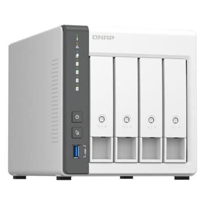QNAP TS-433 4GB RAM 4 Disk Yuvalı NAS | 88TB Destek, 2.5GbE, USB 3.0 & 2.0