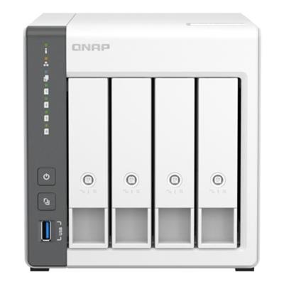 QNAP TS-433 4GB RAM 4 Disk Yuvalı NAS | 88TB Destek, 2.5GbE, USB 3.0 & 2.0