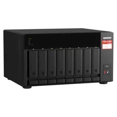 QNAP TS-873A-8G 8 Disk Yuvalı NAS | AMD Ryzen V1500B, 8GB DDR4, PCIe ve 2.5GbE