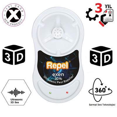 Repel eXen 3D V2 Fare Sıçan Haşere Örümcek Akrep Kovucu