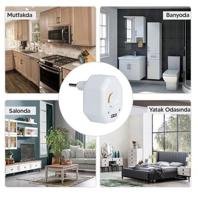 Repel RF 200 V2 Ultrasonik Fare Kovucu ve Haşere Cihazı (2li Paket)