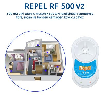 Repel RF 500 V2 Fare Kovucu Sıçan Kovucu Süper Etki