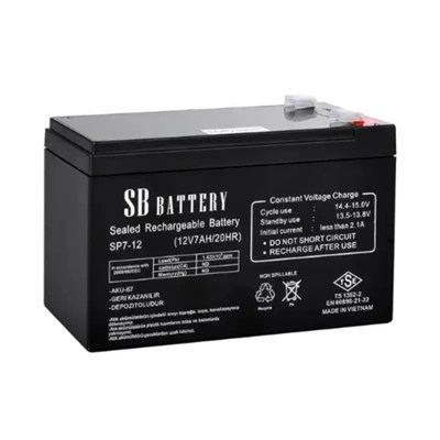 SB Battery SP7-12 12V 7Ah Kuru Tip Akü