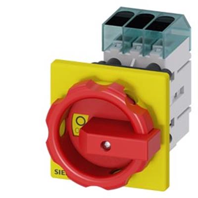 Siemens 3LD3254-0TK53 Emniyet Şalteri 3x32A Sarı/Kırmızı