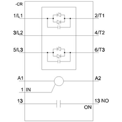 Siemens 3RW3026-1BB14 Softstarter 11kW 25 Amper 110-230VAc/Dc S0