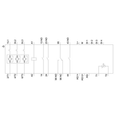 Siemens 3RW5525-1HA14 Softstarter 30kW 63A. 110-250V Ac