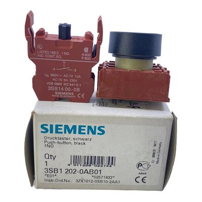 Siemens 3SB1201-0AC01 Komple Start-Stop Butonu Kırmızı