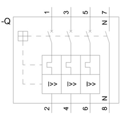 Siemens 3VA1110-4EE46-0AA0 Kompakt Şalter 100A. 36 kA TM220