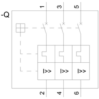 Siemens 3VA1116-5EE36-0AA0 Kompakt Şalter 160 Amper 55kA Tm220