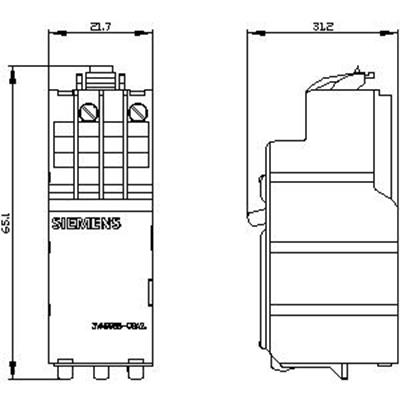 Siemens 3VA9988-0BA23 Stf-Açtırma Bobini 208-277V Ac