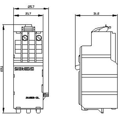 Siemens 3VA9988-0BL33 Stl-Açtırma Bobini 208-277V Ac/220-250V Dc