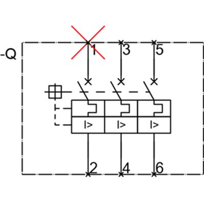 Siemens 3VM1112-3ED32-0AA0 Kompakt Şalter 125A 25kA TM210 Ayarsız