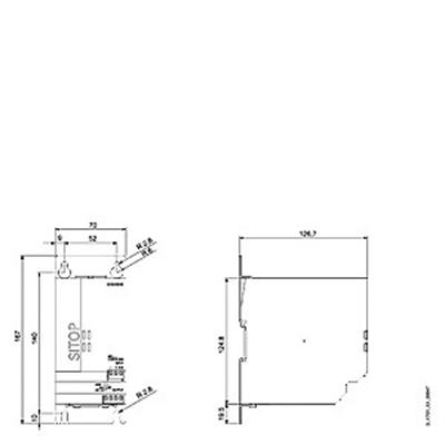 Siemens 6EP1334-2AA01-0AB0 power supply input: 120/230 V AC, output: DC 24 V/10 A