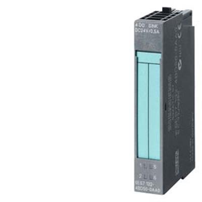 Siemens 6ES7132-4BD02-0AA0 ET200S 4 DO 24V DC 0.5A Dijital Çıkış Modülü