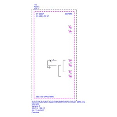 Siemens 6ES7155-6AA01-0BN0 SIMATIC ET 200SP IM 155-6PN ST PROFINET Bundle Modülü