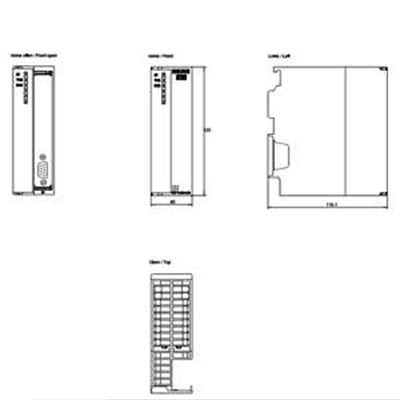Siemens 6ES7340-1AH02-0AE0 CP340 RS232C