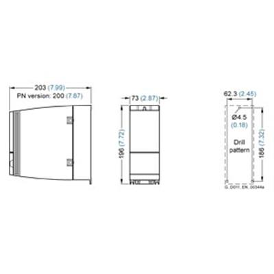 Siemens 6SL3210-1KE15-8UF1 Sinamics G120C 2,2kW Hız Kontrol Cihazı