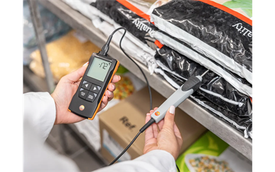 Testo 110 – App Bağlantılı NTC & Pt100 Sıcaklık Ölçer | HACCP Uyumlu | 0563 0110