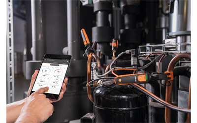 Testo 115i – Kıskaçlı Termometre | Soğutma ve HVAC Sistemleri için Sıcaklık Ölçümü | Akıllı Telefon ile Ölçüm | Bluetooth |0560 2115 02