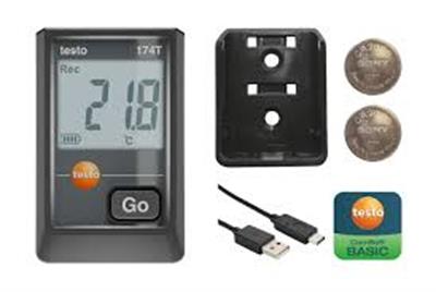 Testo 174 T – Mini Sıcaklık Data Logger (USB-C) | 0572 1740 02 | Testo Türkiye