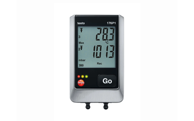 Testo 176 P1 5 Kanallı Basınç, Sıcaklık ve Nem Data Logger