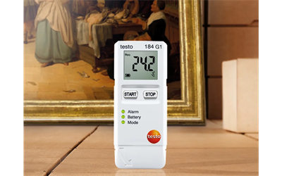 Testo 184 G1 – Titreşim, Nem ve Sıcaklık Nakliye Data Logger | 0572 1846