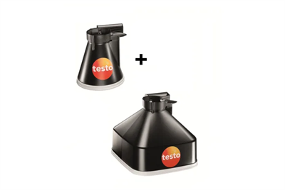 Testo 417 Set 1 – Pervane Anemometre + Ölçüm Hunileri | 0563 1417