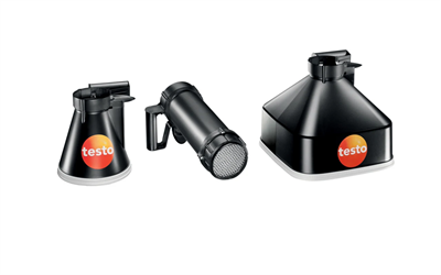 Testo 417 Set 2 – Pervane Anemometre + Huniler + Akış Doğrultucu | 0563 2417