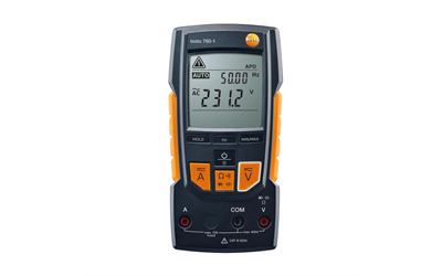 Testo 760-1 Dijital Multimetre | 1 mV–600 V / 1 mA–10 A | 0590 7601