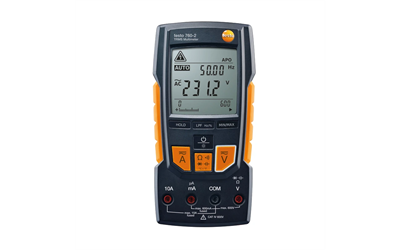 Testo 760-2 TRMS Dijital Multimetre | AC/DC Gerilim ve Akım | µA Ölçümü | Sıcaklık | 0590 7602