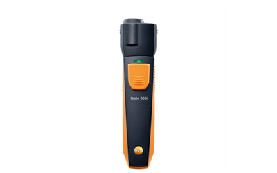 Testo 805i – Infrared Termometre | Temassız Yüzey Sıcaklık Ölçümü | 8-Nokta Lazer İşaretleme | Akıllı Telefon ile Ölçüm | Bluetooth |0560 1805