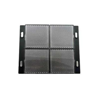 TRİO 100x100mm Reflektör / Mesafe Sensörleri Uyumlu - Siyah