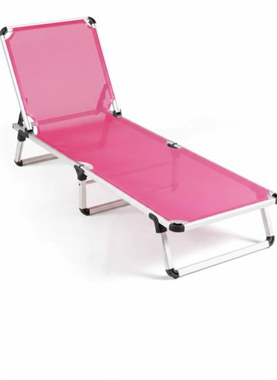 Trio Lux Katlanabilir Alüminyum Şenzlong Pembe