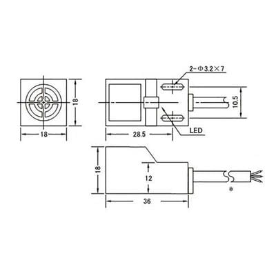 TRİO SN04-P 10-30V 5mm PNP NO Endüktif Mesafe Sensörü