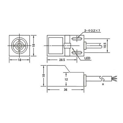 TRİO SN04-P2 10-30V 5mm PNP NC Endüktif Mesafe Sensörü