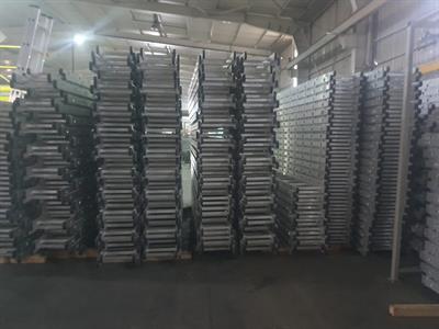 TRİO Sürgülü 2X4 Metre Alüminyum Merdiven