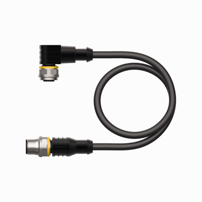 Turck WKC4.4T-5/TXL | M12 Dişi Açılı Sensör/Aktüatör Kablosu
